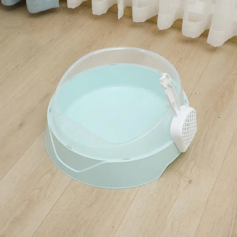 Dome Cat Litter Box w/ Scoop
