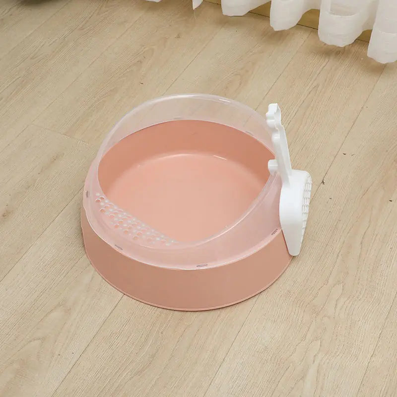 Dome Cat Litter Box w/ Scoop