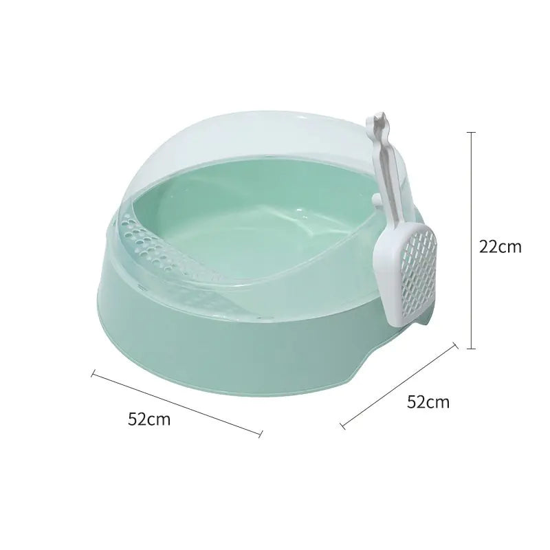 Dome Cat Litter Box w/ Scoop