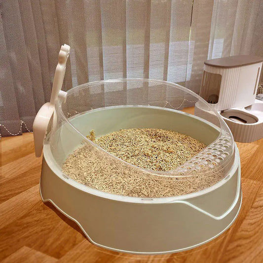 Dome Cat Litter Box w/ Scoop